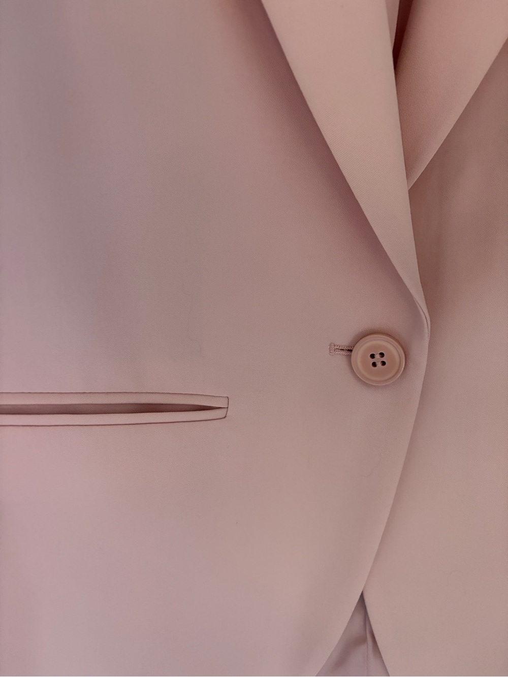 United Colors of Benetton Blazer in Blush Pink
